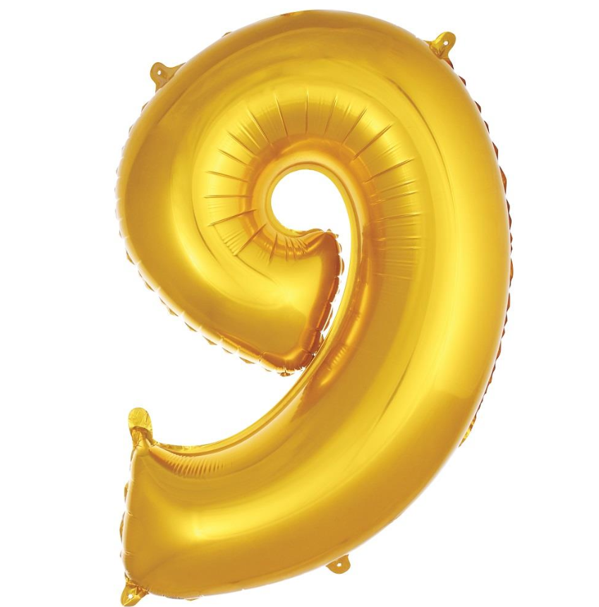 Folyo Balon Gold 9 16 İnç 36 Cm